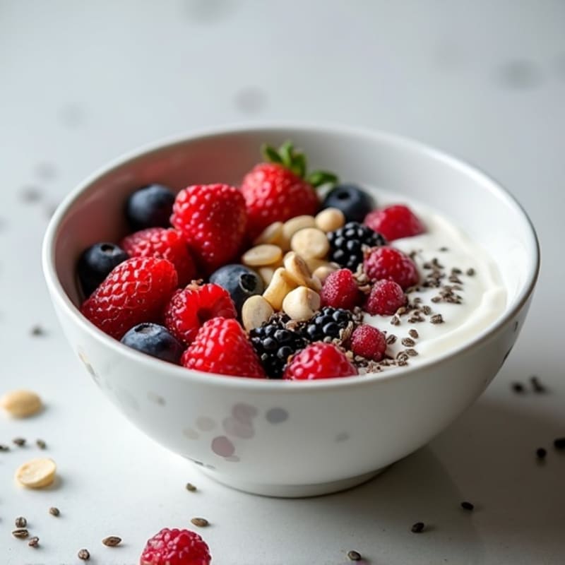 Creamy High-Protein Dairy-Free Yogurt Bowl