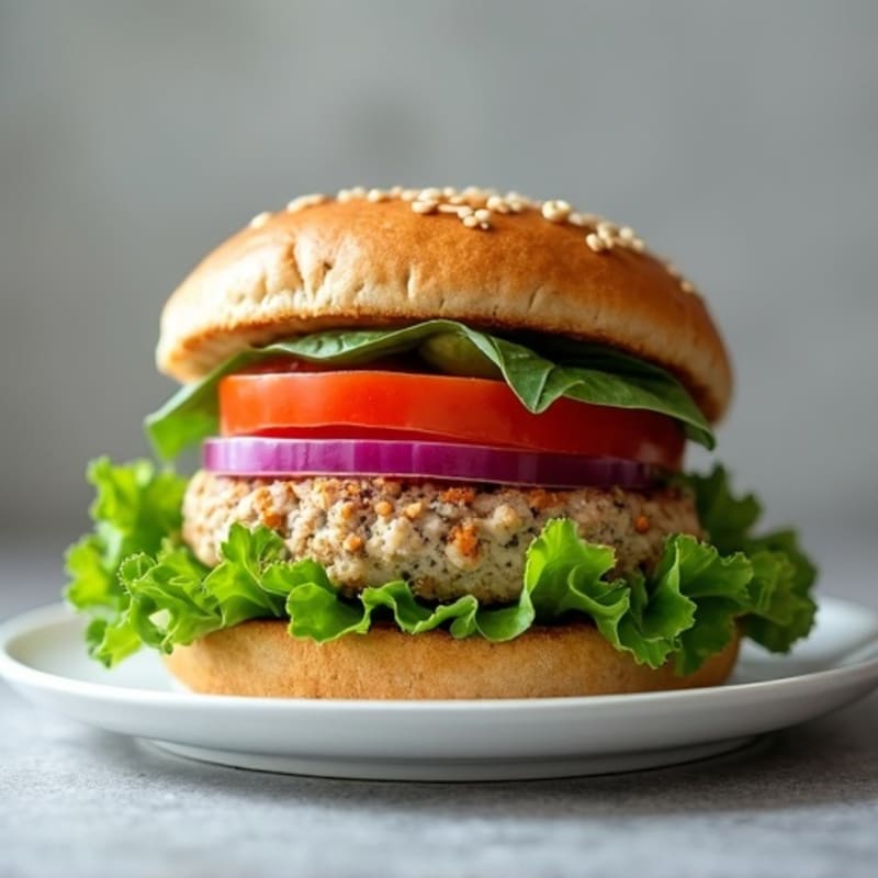 Fresh Herb Turkey Burger