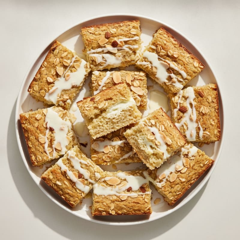 Cakey Greek Yogurt Protein Bars