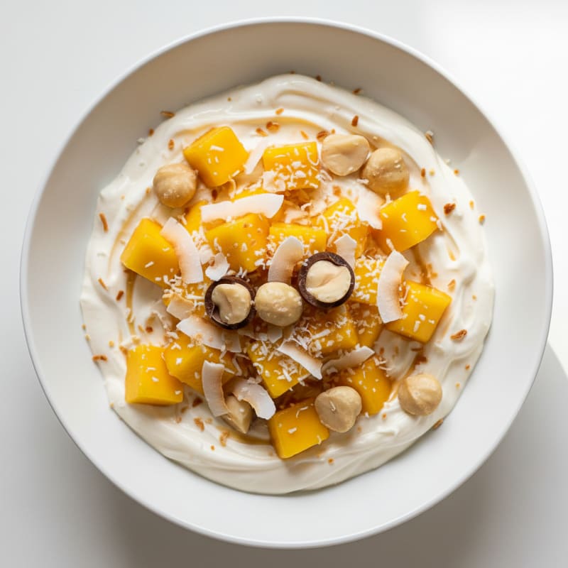 Tropical Coconut Yogurt Breakfast Bowl
