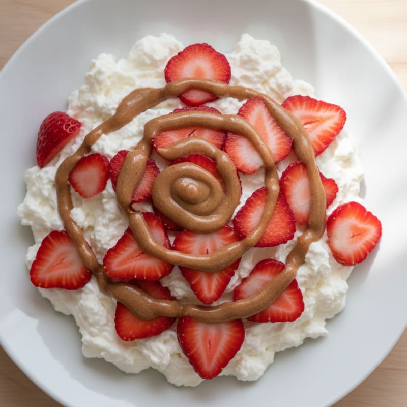 Silky Greek Yogurt Protein Pudding with Berries