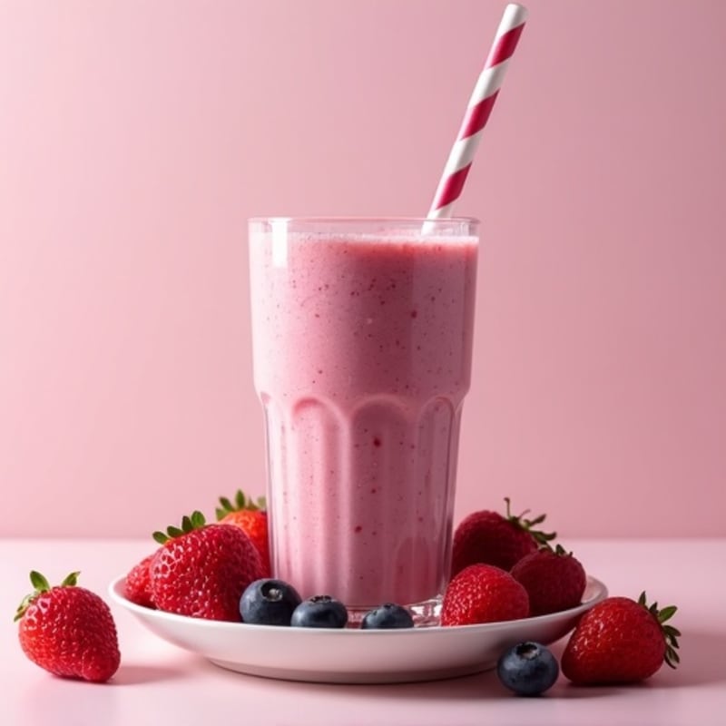 Creamy Berry Protein Smoothie