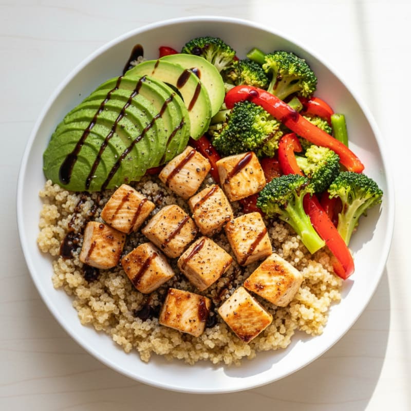 Chicken and Veggie Power Bowl