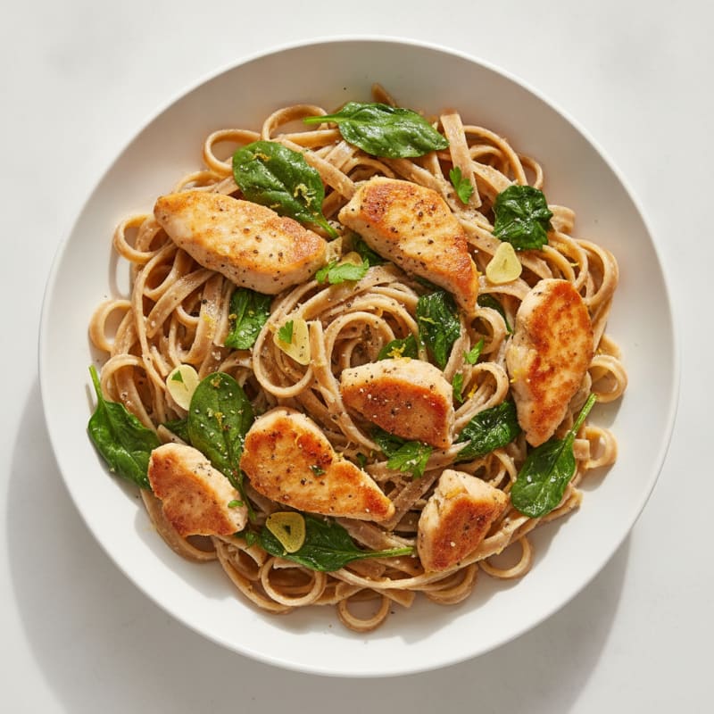 Lemon-Herb Chicken Fettuccine