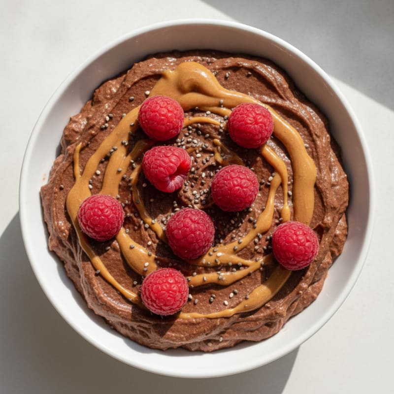 Chocolate Peanut Butter Protein Pudding