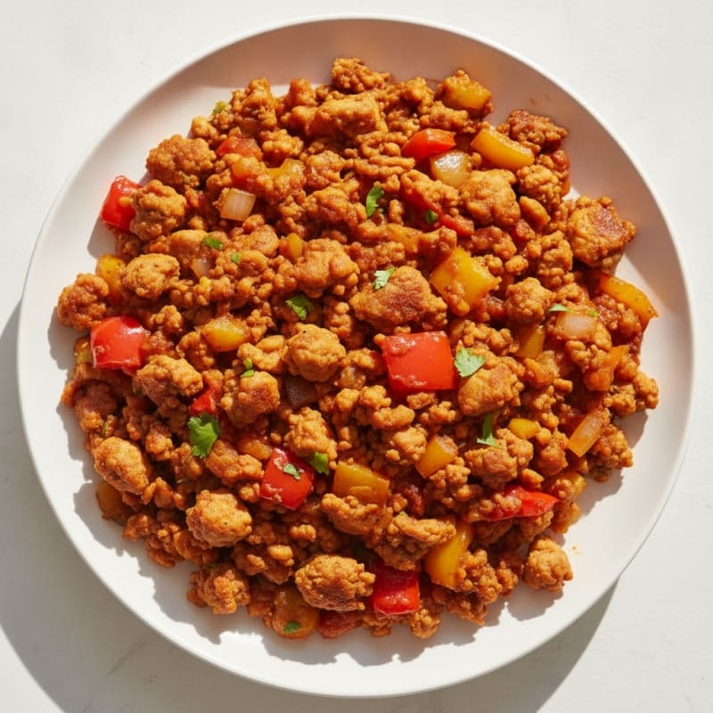 Sizzling Turkey and Bell Pepper Skillet