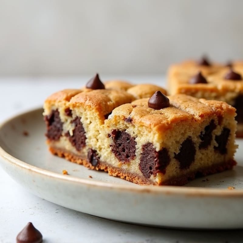 Protein-Packed Almond Flour Chocolate Chip Cookie Cake