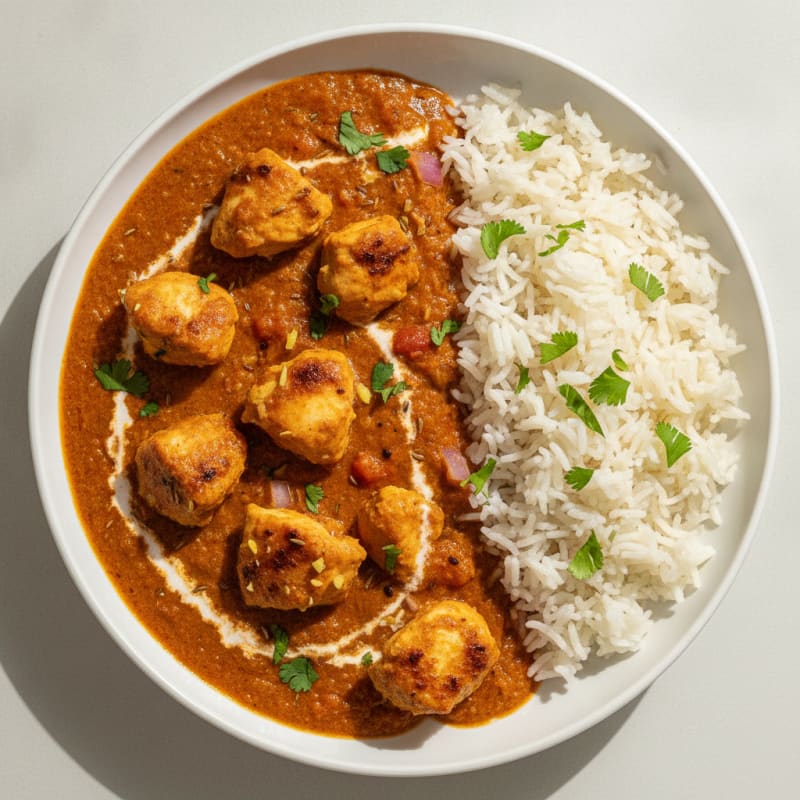 Chicken Tikka Masala with Basmati Rice