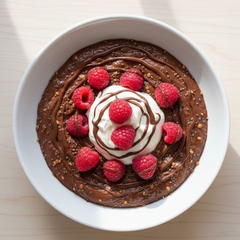 Creamy Chocolate Protein Pudding