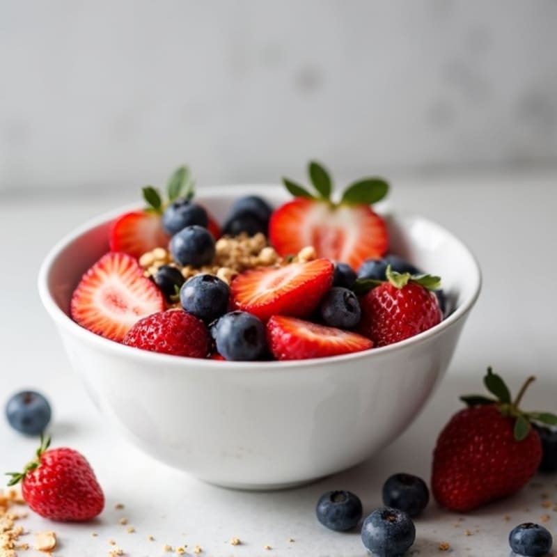 Creamy Protein-Packed Greek Yogurt Bowl with Fresh Berries