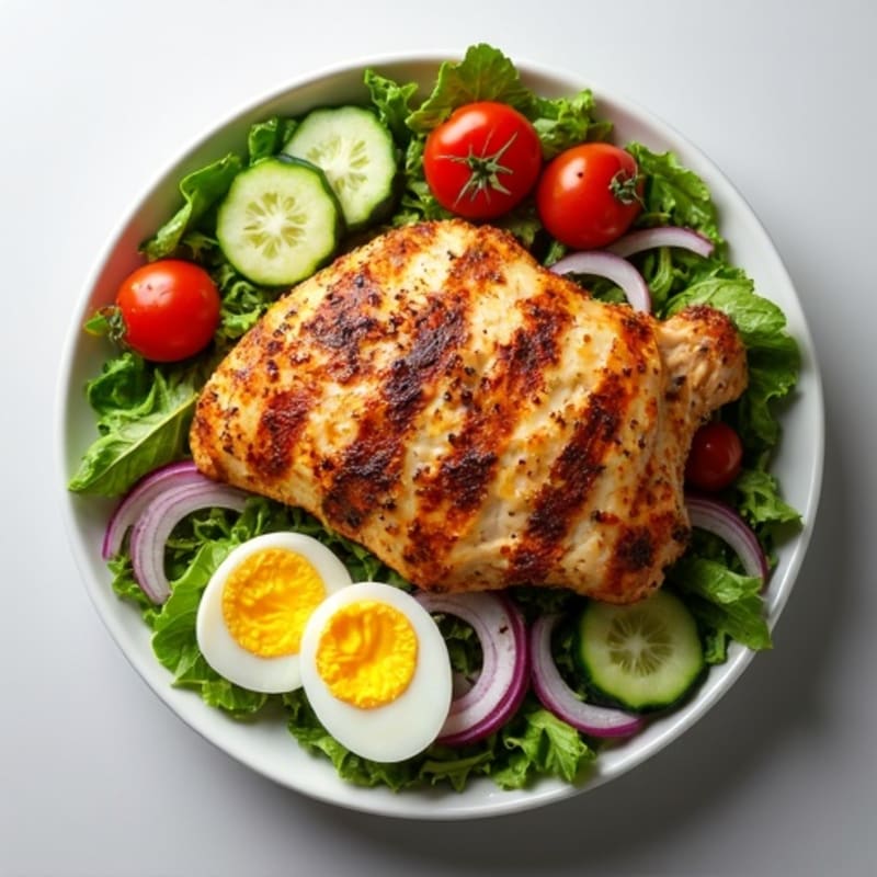 Roasted Italian Chicken Chopped Salad