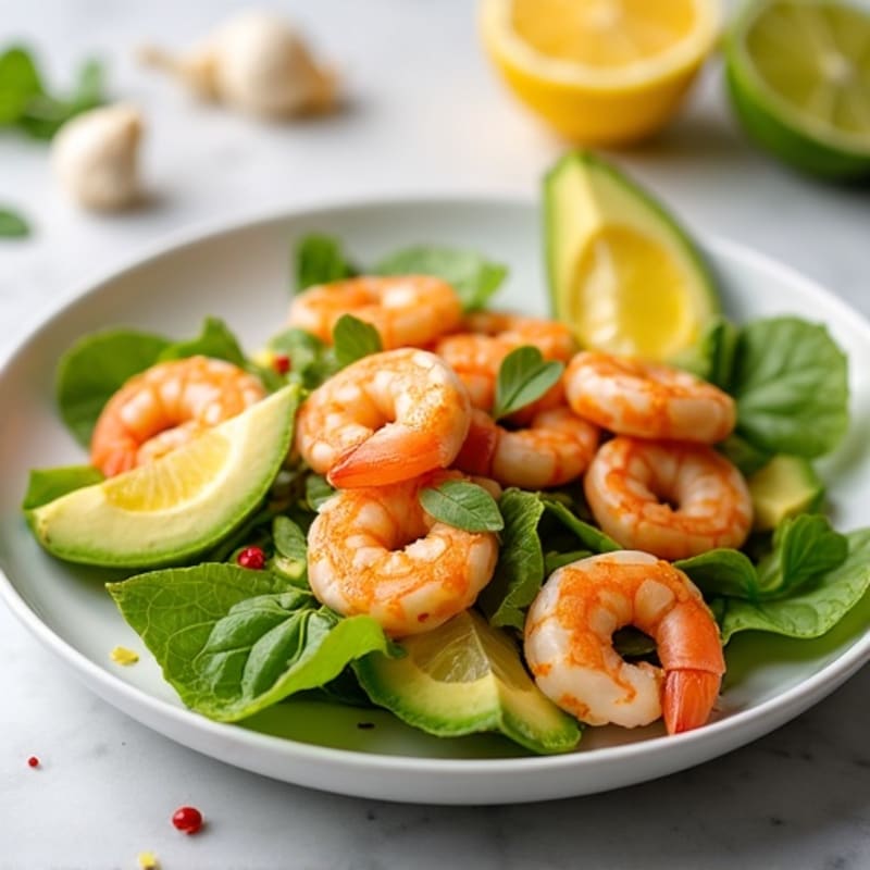 Fresh Zesty Citrus Shrimp with Creamy Avocado