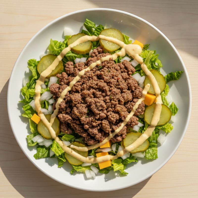 Big Mac Protein Bowl