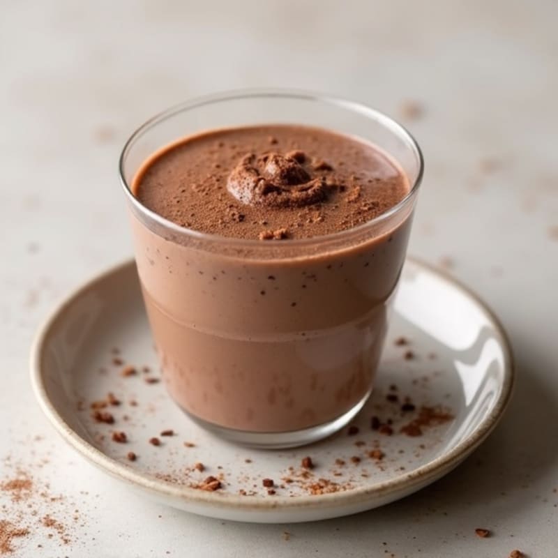 Silky Chocolate Protein Pudding with Greek Yogurt