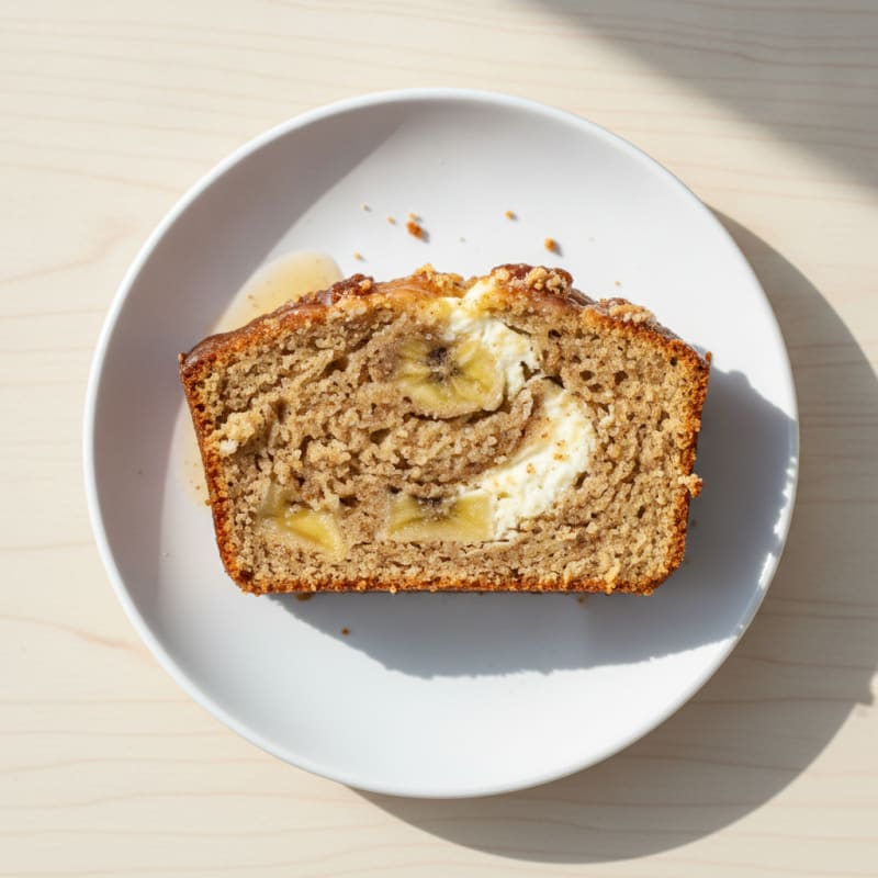 Banana Cottage Cheese Loaf