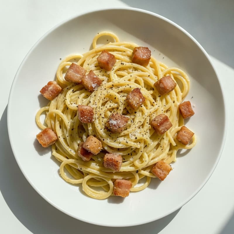 Classic Roman Carbonara with Guanciale