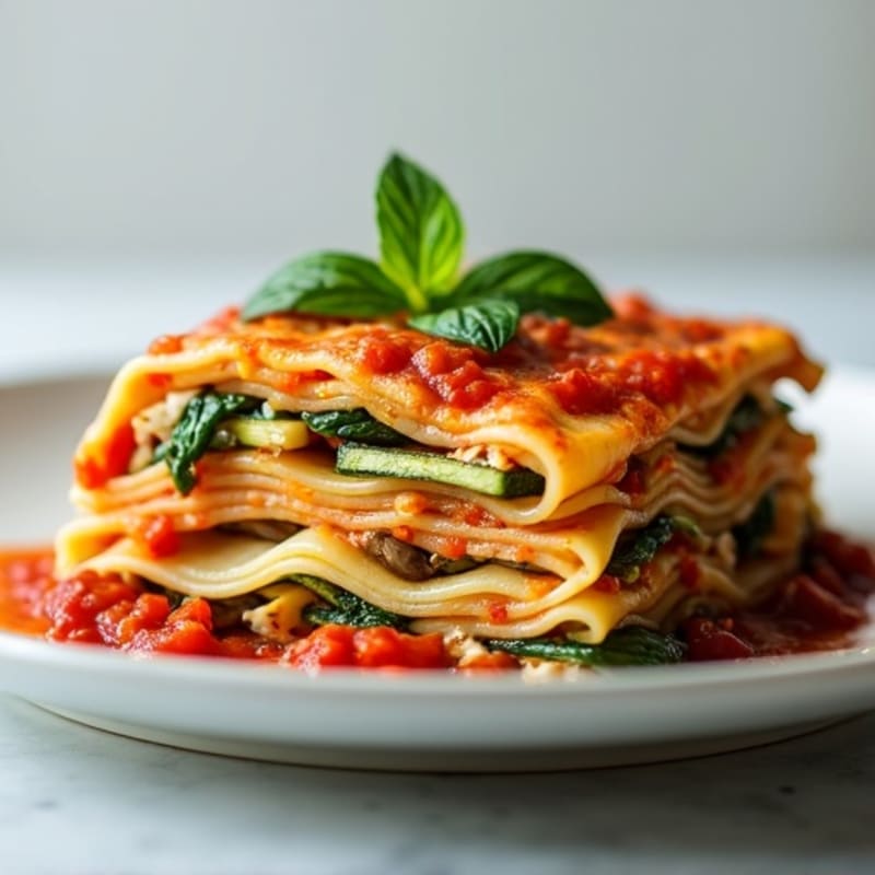 Hearty Baked Vegetable Lasagna
