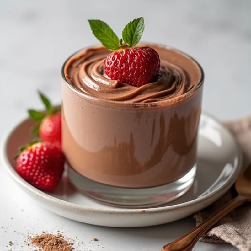 Healthy Silky Chocolate Mousse