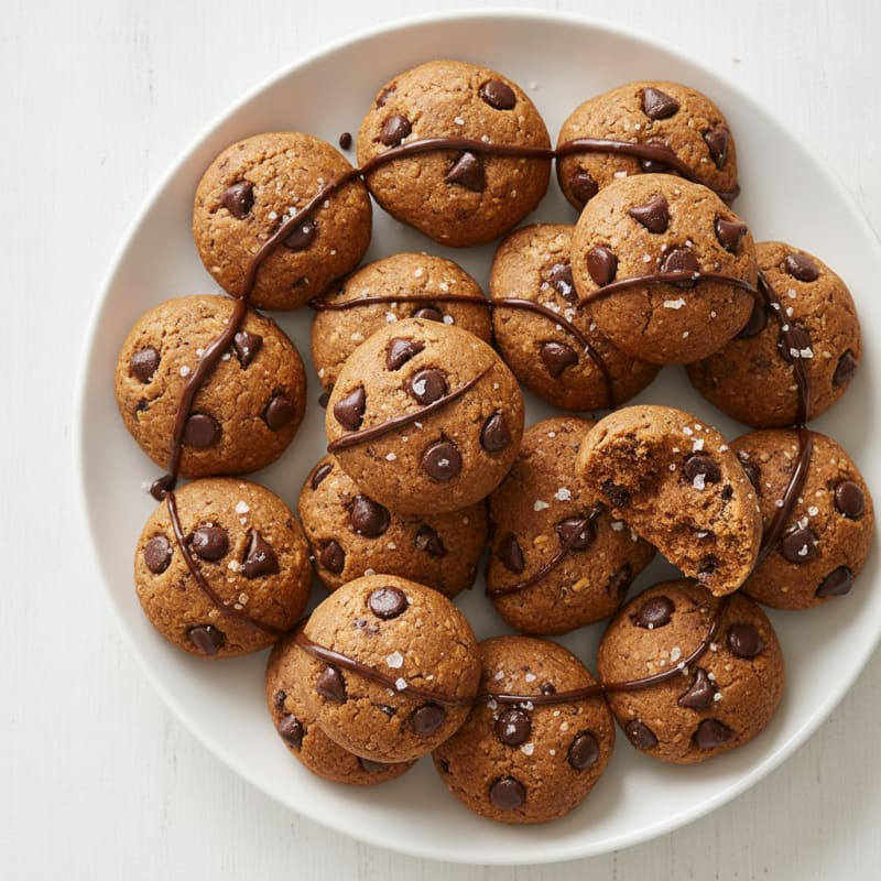 No-Bake Chocolate Chip Cookie Dough Bites