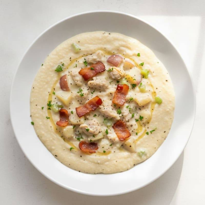 Clean New England Clam Chowder