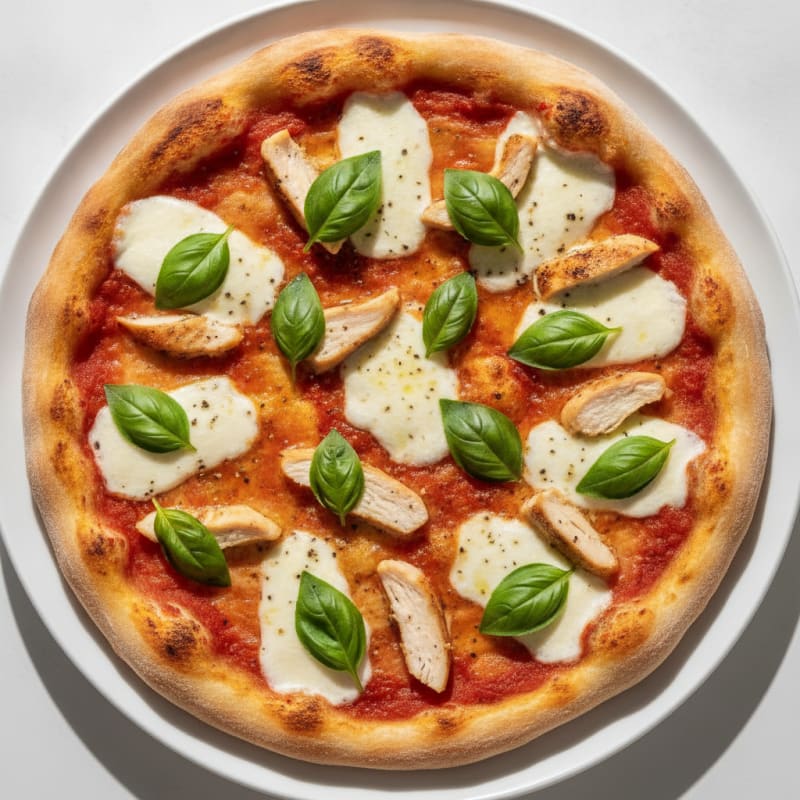 Classic Margherita Pizza with Fresh Basil