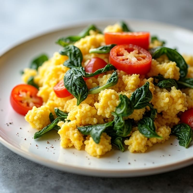 Hearty Egg and Veggie Scramble