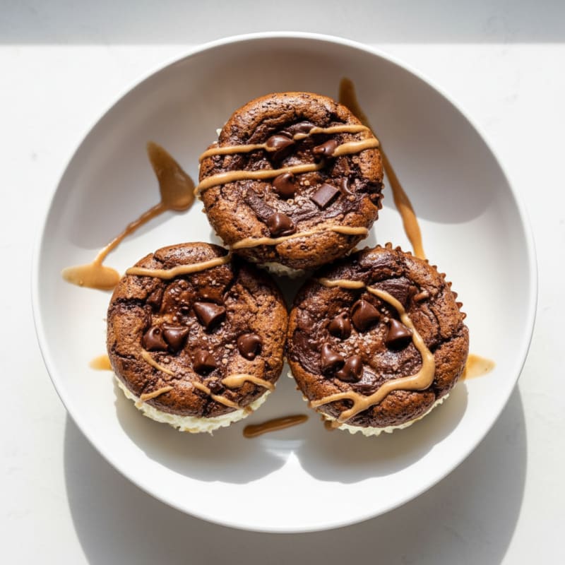 Chocolate Protein Cheesecake Cups