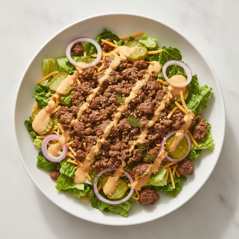 Big Mac Protein Bowl