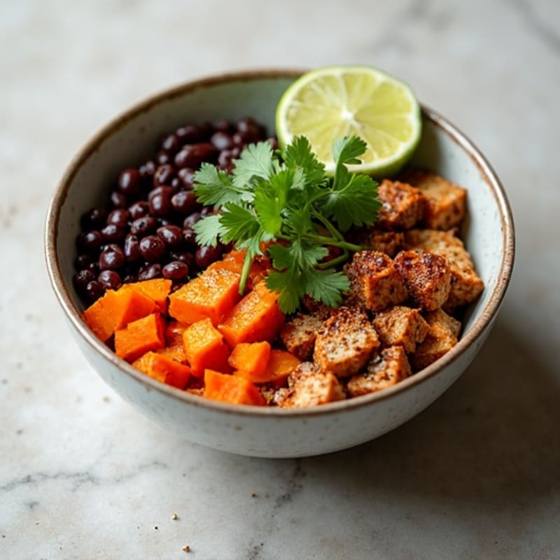 Smoky Black Bean and Sweet Potato Power Bowl