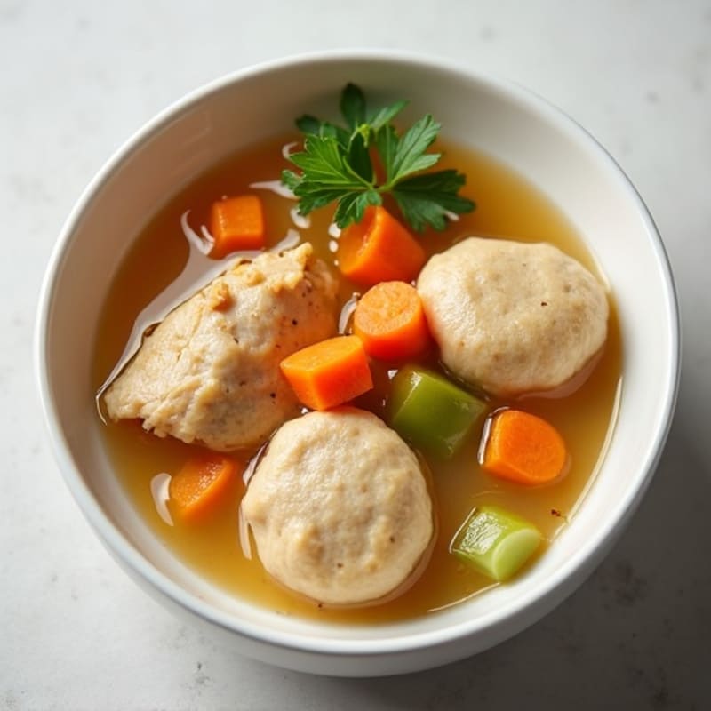 Tender Chicken and Light Dumpling Stew