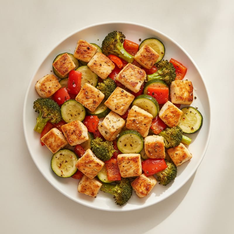 Sheet Pan Lemon Herb Chicken and Veggies
