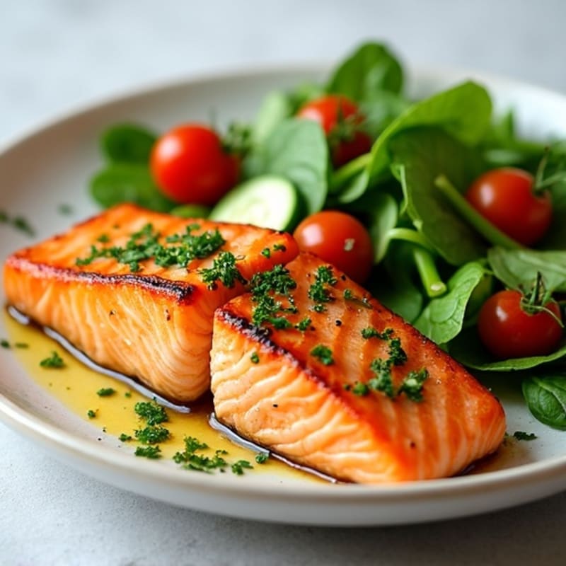 Citrus-Herb Grilled Salmon with Fresh Herbs