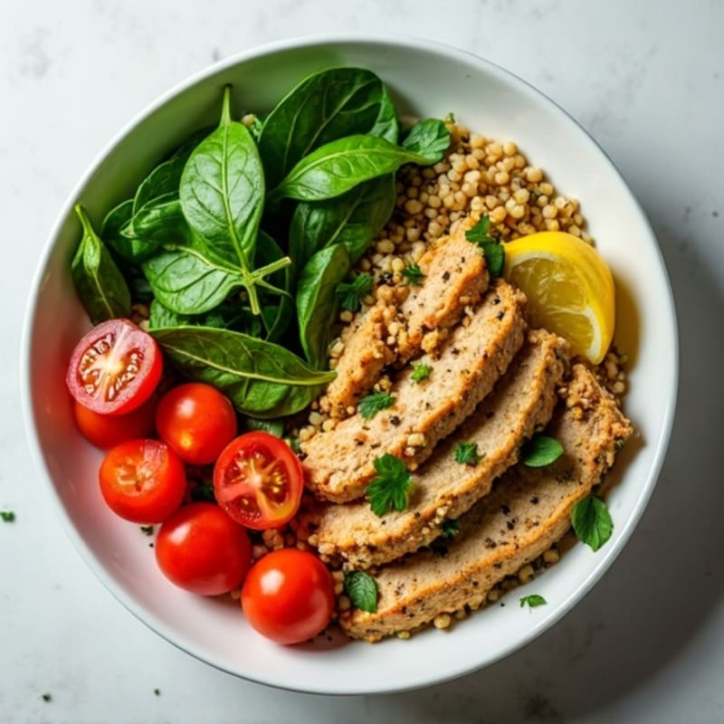 Herb-Seasoned Ground Chicken Power Bowl