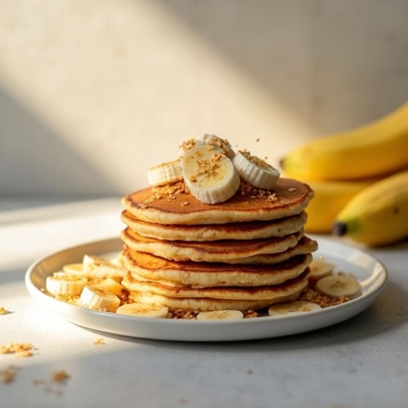 Protein-Packed Almond Flour Banana Pancakes