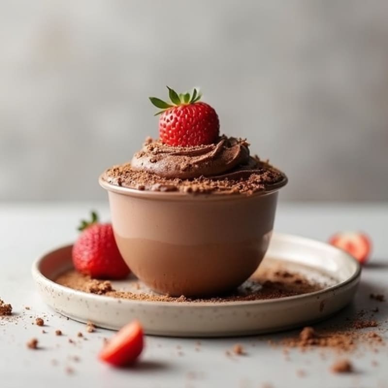 High-Protein Creamy Chocolate Mousse