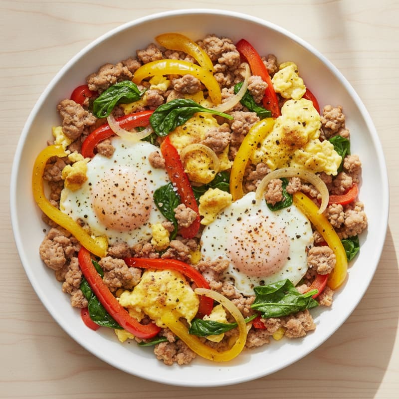Hearty Grand Slam Breakfast Skillet