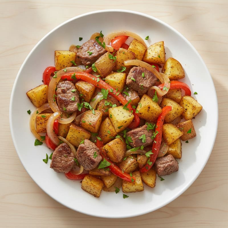 Hearty Steak and Potato Hash