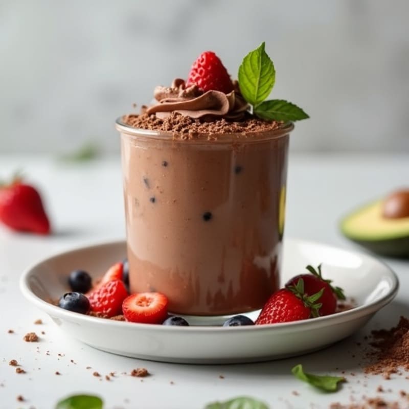 Silky Chocolate Greek Yogurt Protein Mousse