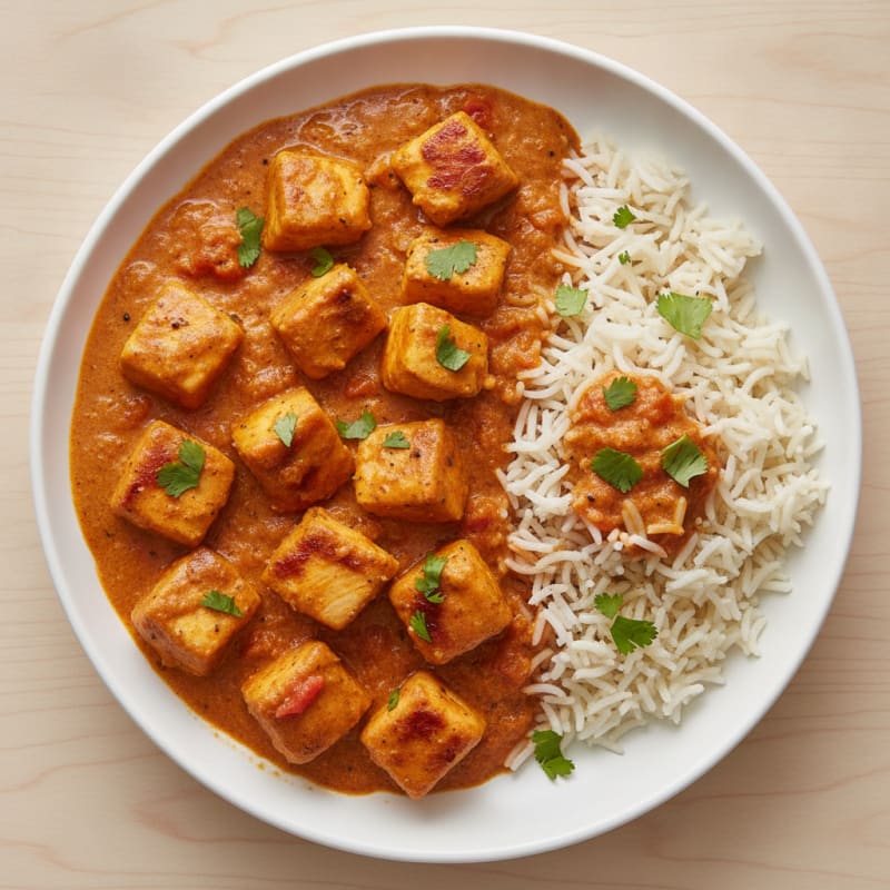Chicken Tikka Masala with Basmati Rice