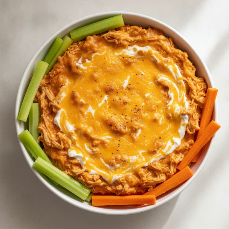Buffalo Chicken Dip with Cream Cheese