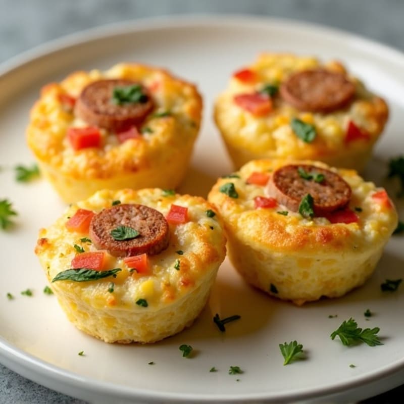 Fluffy Baked Egg White Bites