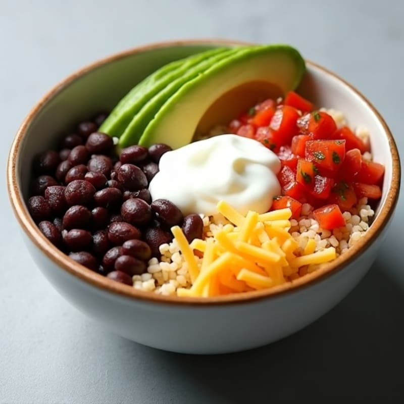 Hearty Black Bean Burrito Bowl