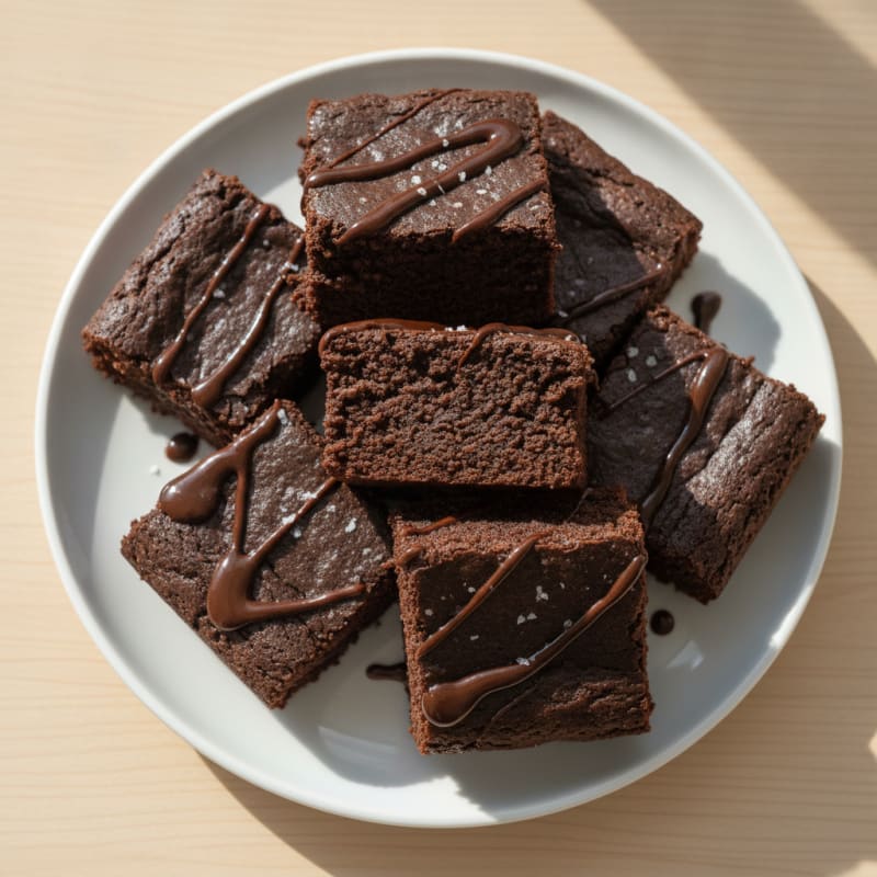 Fudgy Chocolate Brownie Squares