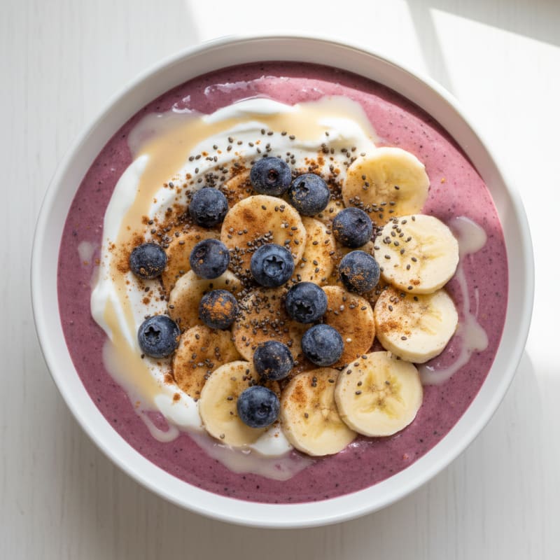 Berry Banana Protein Power Smoothie
