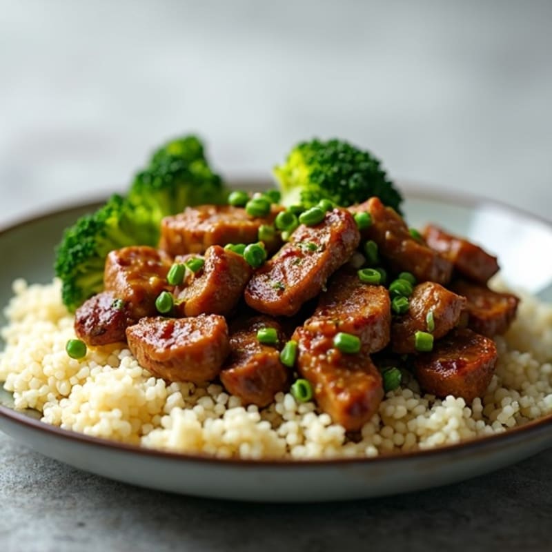 Tender Garlic Ginger Beef Stir-Fry with Broccoli