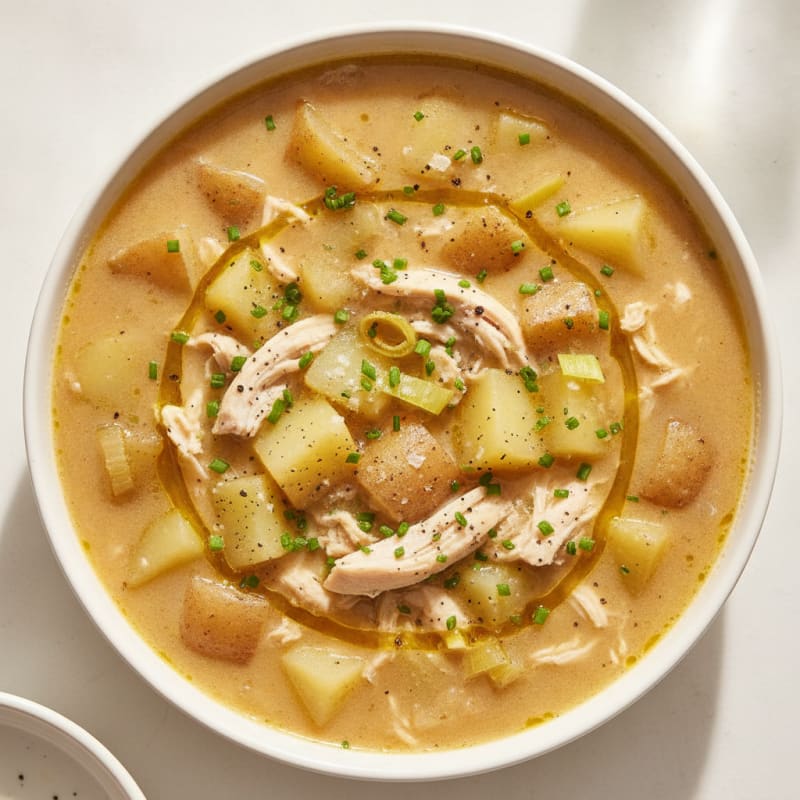 Hearty Potato Leek Soup