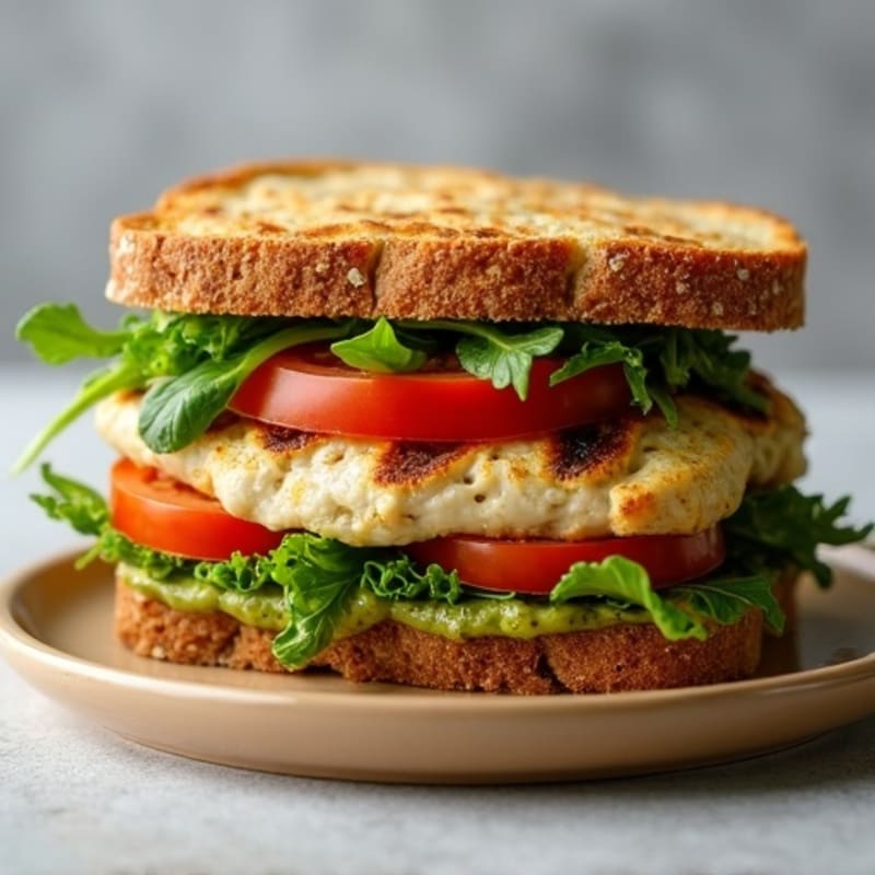 Grilled Pesto Chicken Sandwich