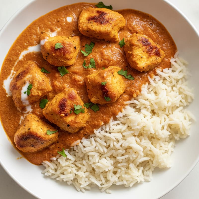 Chicken Tikka Masala with Basmati Rice