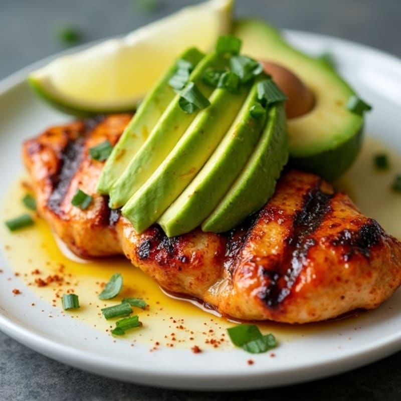 Spicy Lime Chicken with Fresh Avocado