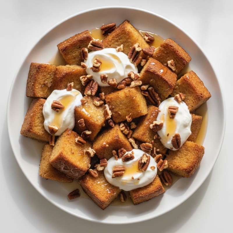Maple Pecan French Toast Bake